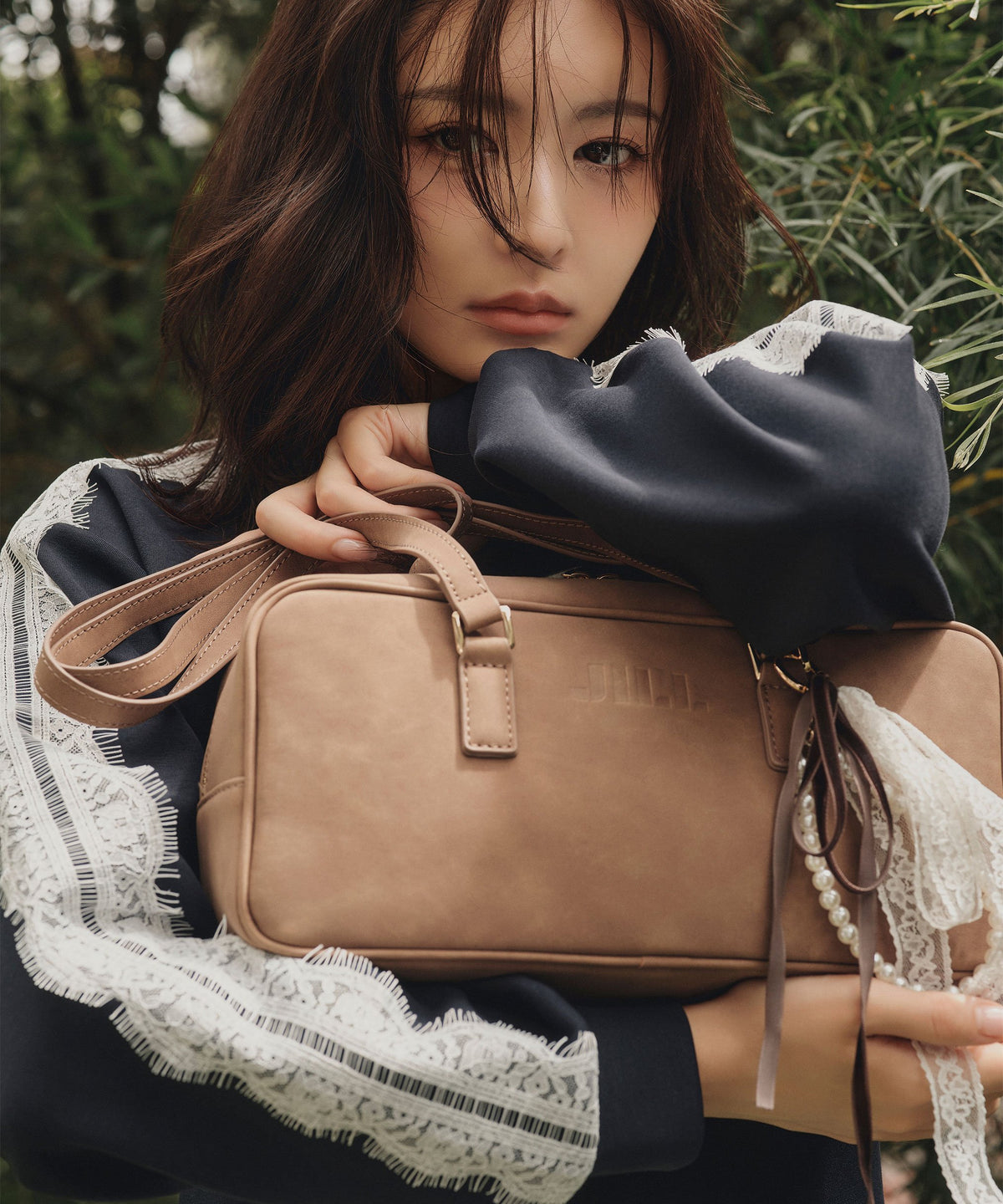 [預訂款] [請先向客服查詢日本庫存] JILL by JILL STUART- 復古英倫風極簡橫軸硬挺皮革防刮迷你波士頓包（全5色） SG0101