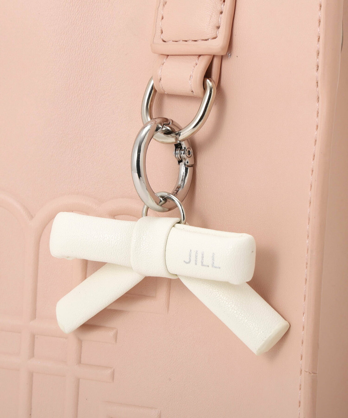 [預訂款] [請先向客服查詢日本庫存]  JILL by JILL STUART- Link J L微章皮革刺繡雙提手帆布迷你托特包（全3色） SG0091