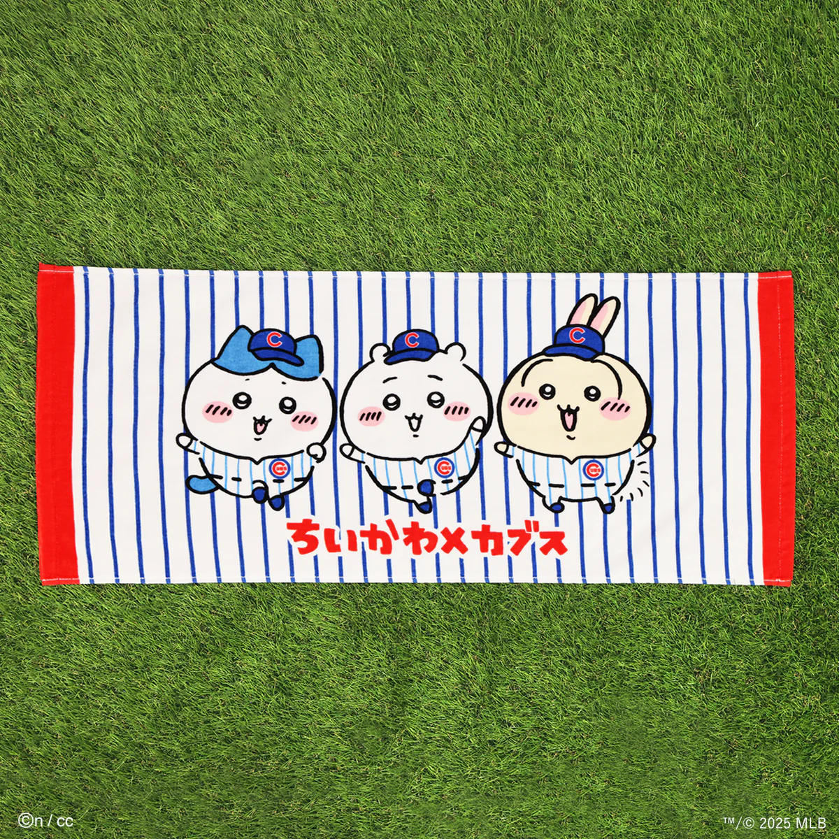 [現貨]ちいかわChiikawa X MLB TOKYO SERIES系列～ 毛巾 Cubs ver. SCH1113