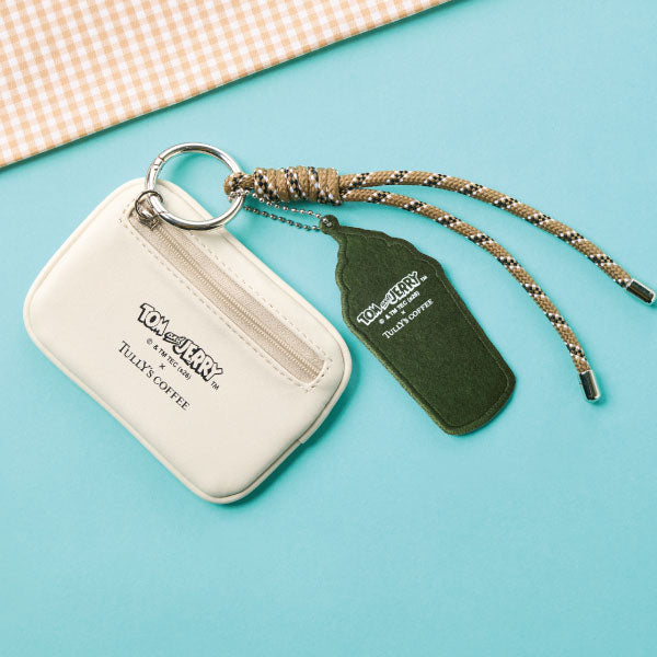 [現貨] Tom and Jerry X Tully's Coffee 咖啡刺繡卡套 STJ00227