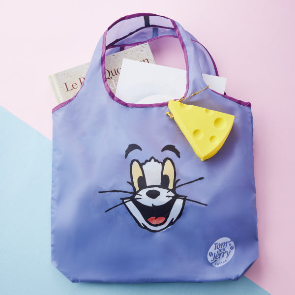 [現貨] Tom and Jerry X Tully's Coffee 大頭大容量環保袋（附芝士收納袋）STJ00229