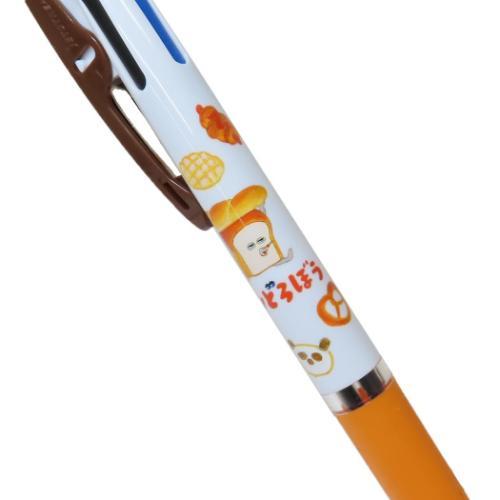 [現貨]パンどろぼう麵包小偷-白色圖案3色原子筆（黑、紅、藍墨/0.5mm)  SBB0153