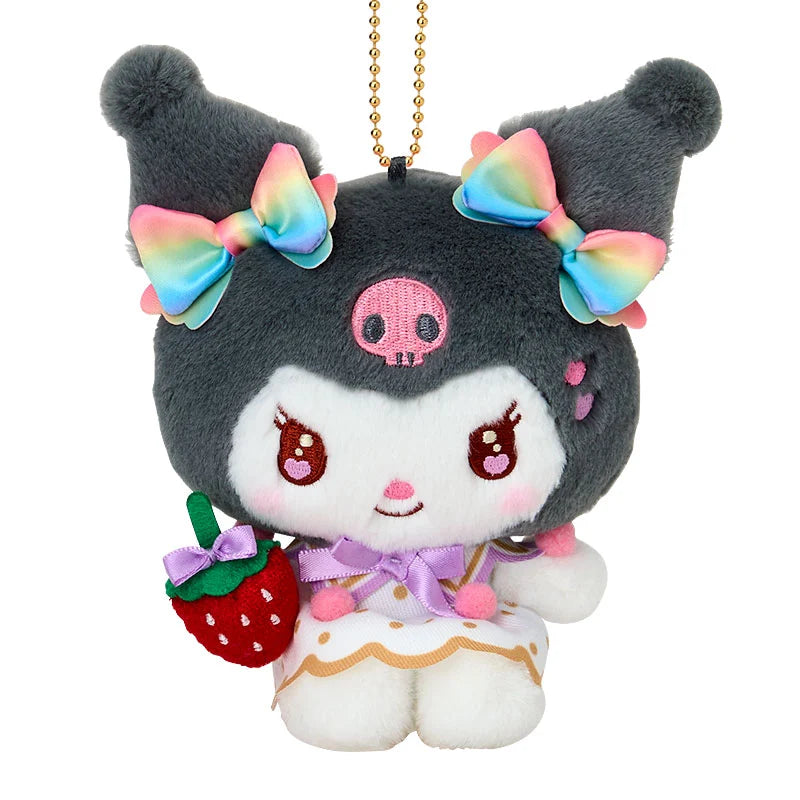 [In Stock] Ichigo News 50th Anniversary Limited Edition ~ KUROMI Chromie Doll Keychain SRIO0026