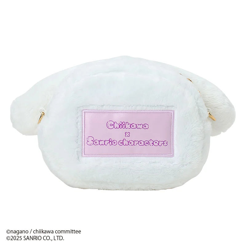 [準現貨][約11月尾-12月頭到貨]ちいかわCHIIKAWA X Sanrio 聯乘- ハチワレ 小八 X 玉桂狗 小物袋 SCH1262