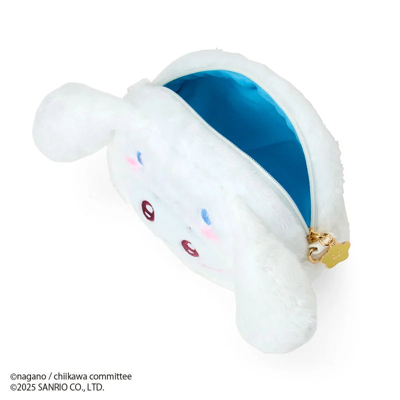 [準現貨][約11月尾-12月頭到貨]ちいかわCHIIKAWA X Sanrio 聯乘- ハチワレ 小八 X 玉桂狗 小物袋 SCH1262