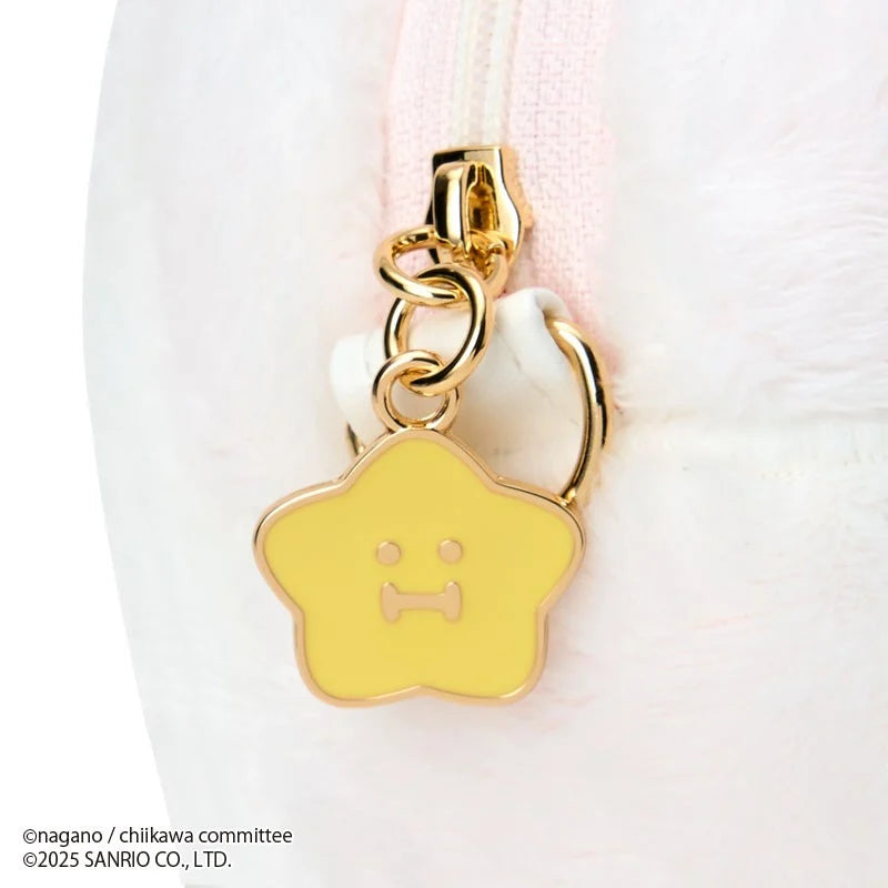 [準現貨][約11月尾-12月頭到貨]ちいかわCHIIKAWA X Sanrio 聯乘- ハチワレ 小八 X 玉桂狗 小物袋 SCH1262