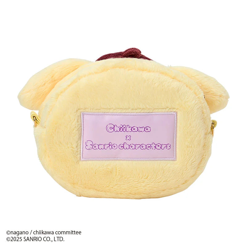 [準現貨][約11月尾-12月頭到貨]ちいかわCHIIKAWA X Sanrio 聯乘- うさぎ 兔兔 X 布甸狗 小物袋 SCH1263