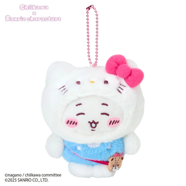 [準現貨][約11月尾-12月頭到貨]ちいかわCHIIKAWA X Sanrio 聯乘- ちいかわ 小可愛  X Hello Kitty SCH1259