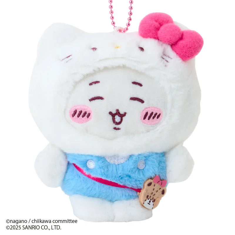 [準現貨][約11月尾-12月頭到貨]ちいかわCHIIKAWA X Sanrio 聯乘- ちいかわ 小可愛  X Hello Kitty SCH1259