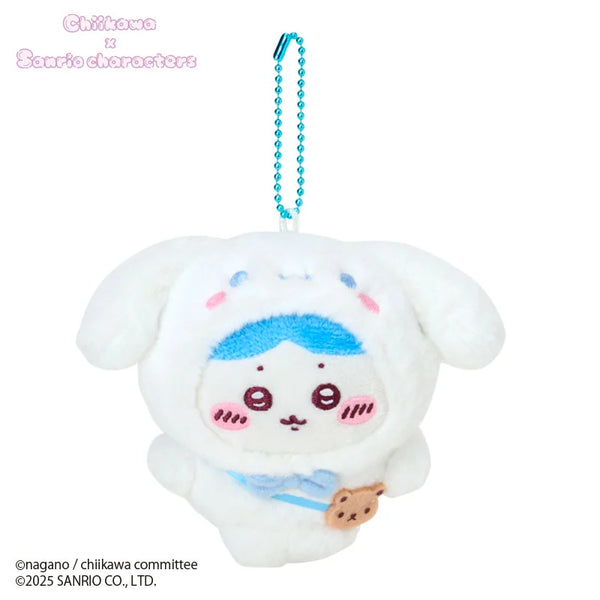 [準現貨][約11月尾-12月頭到貨]ちいかわCHIIKAWA X Sanrio 聯乘- ハチワレ 小八 X 玉桂狗 SCH1260