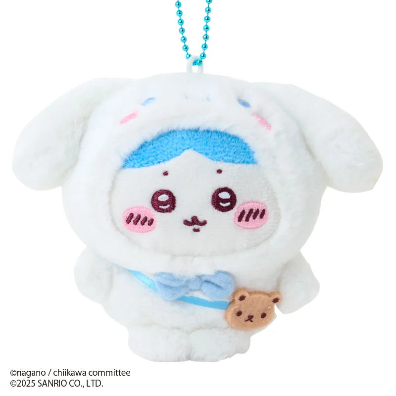 [準現貨][約11月尾-12月頭到貨]ちいかわCHIIKAWA X Sanrio 聯乘- ハチワレ 小八 X 玉桂狗 SCH1260