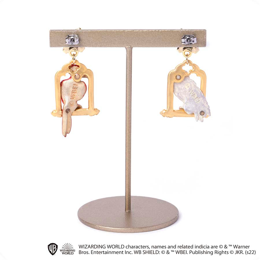 [Pre-order] Harry Potter Owl - Hedwig X Phoenix - Fawkes Earrings SHP0083