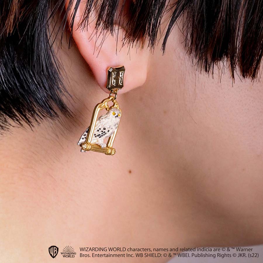 [Pre-order] Harry Potter Owl - Hedwig X Phoenix - Fawkes Earrings SHP0083