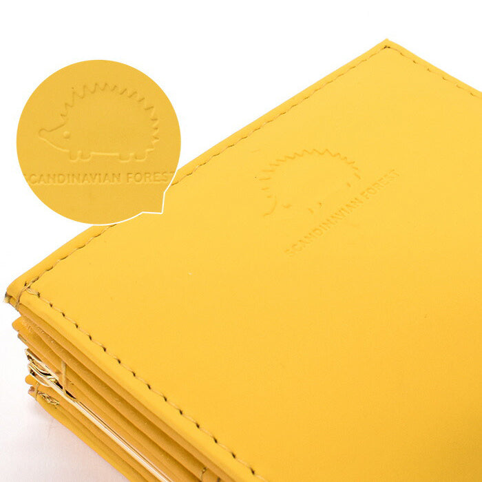 [Pre-order Item] Nordic Hedgehog Bi-fold Short Coin Purse (5 Colors Available) SG0069