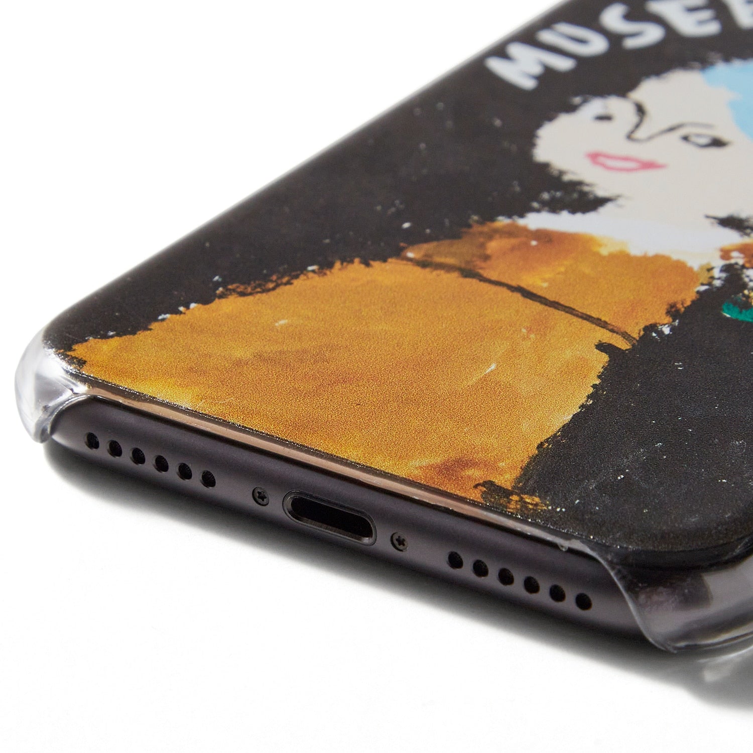 [Pre-order Item] Made in Japan! Limited Edition! Mono Musee Du Aouvre Museum Oil Painting Forgery Exhibition Phone Case (Compatible with iPhone 13, 6, 6s, 7, 8, SE) SH0090