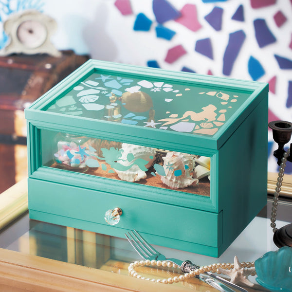 [預訂款] Disney JP 日本製 美人魚Ariel 收藏盒 飾物盒  SH0094