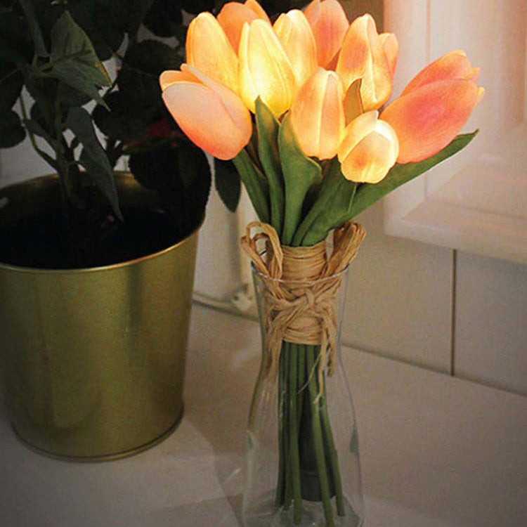[Pre-order Item] LED Illuminated Tulip Bouquet (3 Colors Available) SH0091