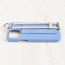 [預訂款] 帶防滑手環及卡位設計同時可掛吊繩彷皮質併色風手機殼 （全2款,iphone 12/12pro, iphone 13/13pro適用）SH0054