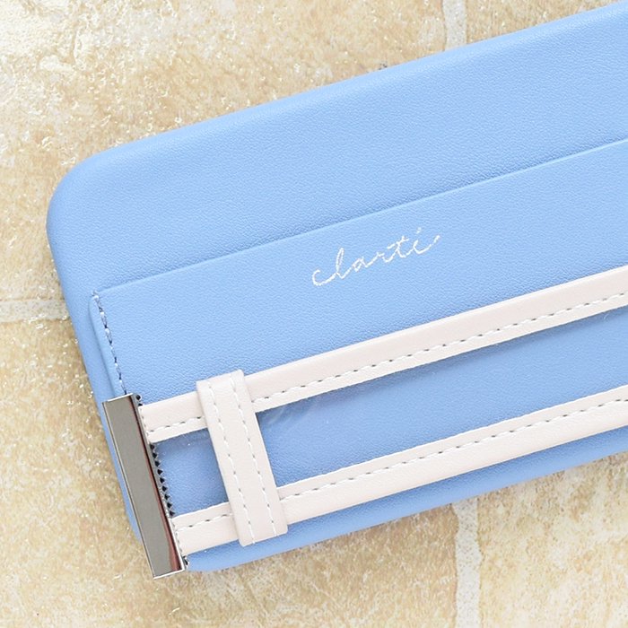 [Pre-order Item] Faux leather phone case with anti-slip wristband and card slot design, also suitable for hanging lanyard (2 styles available, compatible with iPhone 12/12 Pro and iPhone 13/13 Pro) SH0054