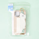 [預訂款] 帶防滑手環及卡位設計同時可掛吊繩彷皮質北極熊/海豹圖案iphone手機殼 （全2款,iPhone 12/12pro, iPhone 13/13pro適用）SH0051