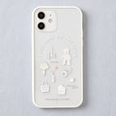 [預訂款] 可愛熊仔圖案 透明底 iPhone手機殼 （全2款,iphone 12/12pro適用）SH0050