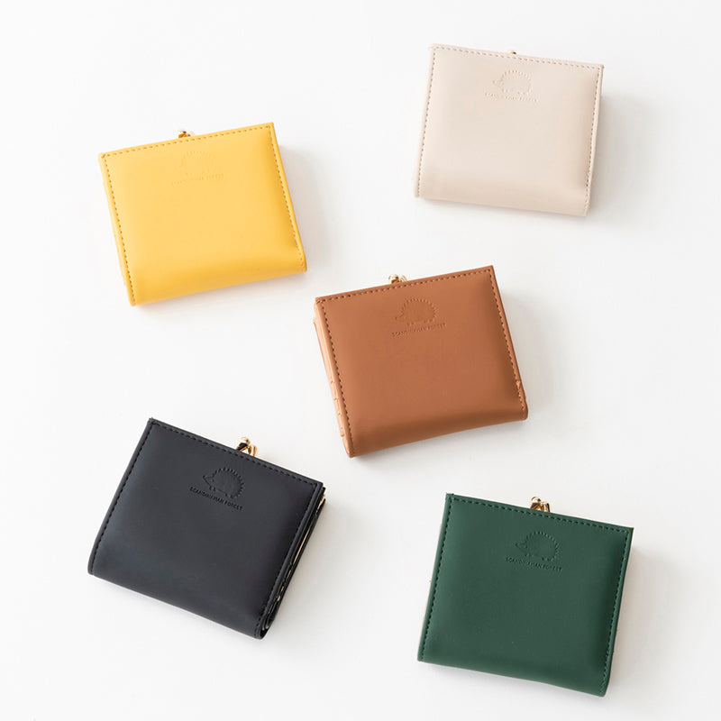 [Pre-order Item] Nordic Hedgehog Bi-fold Short Coin Purse (5 Colors Available) SG0069