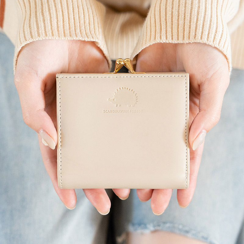 [Pre-order Item] Nordic Hedgehog Bi-fold Short Coin Purse (5 Colors Available) SG0069