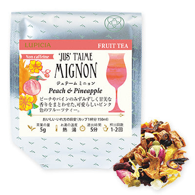 [預訂款] FRUIT TEA- 9600 ’JUS’ T’AIME MIGNON（Peach & Pineapple -袋裝50g茶葉）SF0082