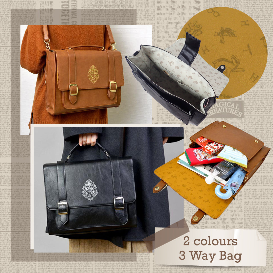 Pre-order Item] Harry Potter X FLAPPER Collaboration - 3-Way (Handbag