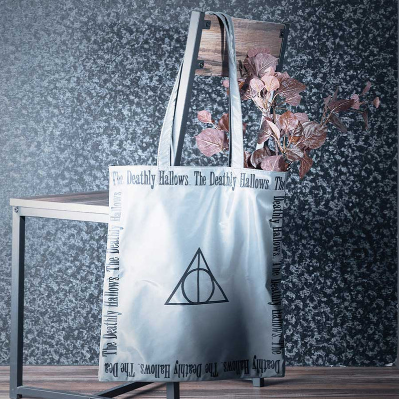 [預訂款] Harry Potter Dark Arts Collection - 死亡聖物Deathly Hallows圖案 手提袋 SHP0046