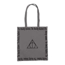 [預訂款] Harry Potter Dark Arts Collection - 死亡聖物Deathly Hallows圖案 手提袋 SHP0046