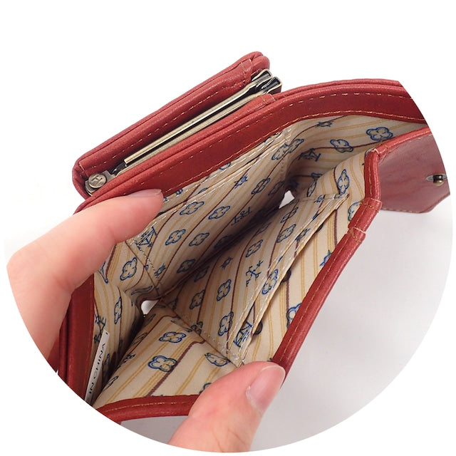 [Pre-order Item] FANTASTIC BEASTS X FLAPPER Collaboration - Newts Personalized Vintage Tri-fold Coin Purse SHP0013