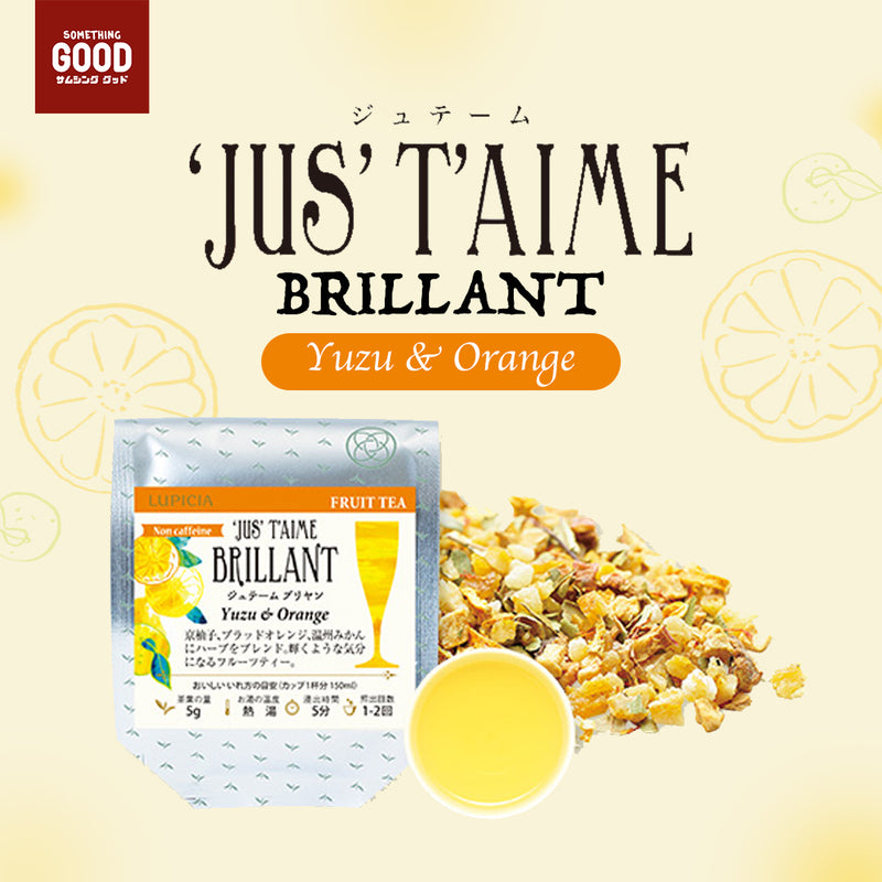 [預訂款] FRUIT TEA- 9525 ’JUS’ T’’AIME BRILLANT（YUZU & ORANGE-袋裝50g茶葉）SF0079