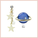 [特價現貨] [包平郵] 日本直送！星球耳環 (3色）SS0001