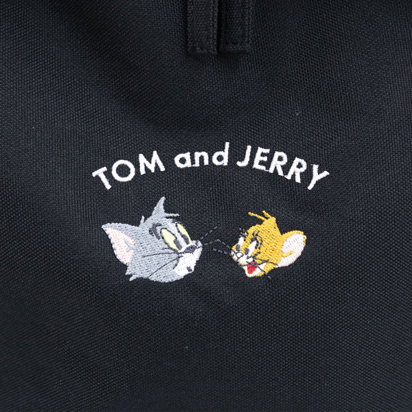 [預訂款] Tom & Jerry 刺繡圖案帆布背包  STJ0065