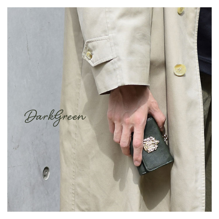 [Pre-order] Harry Potter x Flapper Collaboration - Vintage Tri-fold Silver Bags featuring Gryffindor, Slytherin, Ravenclaw, and Hufflepuff (4 designs in total) SHP0004