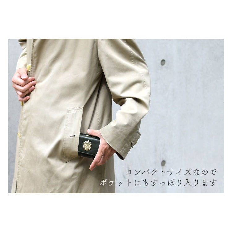 [Pre-order] Harry Potter x Flapper Collaboration - Vintage Tri-fold Silver Bags featuring Gryffindor, Slytherin, Ravenclaw, and Hufflepuff (4 designs in total) SHP0004