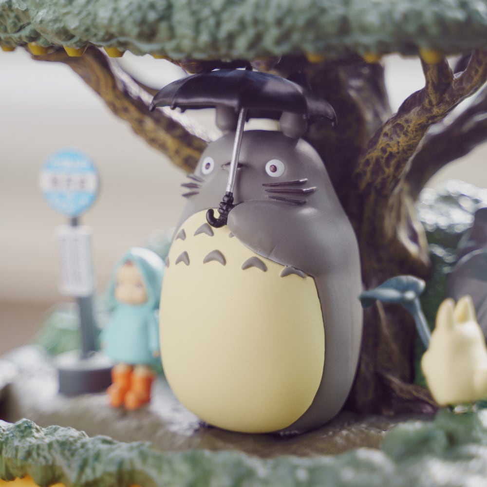 [現貨]  龍貓 下雨車站流水擺設 SD0003