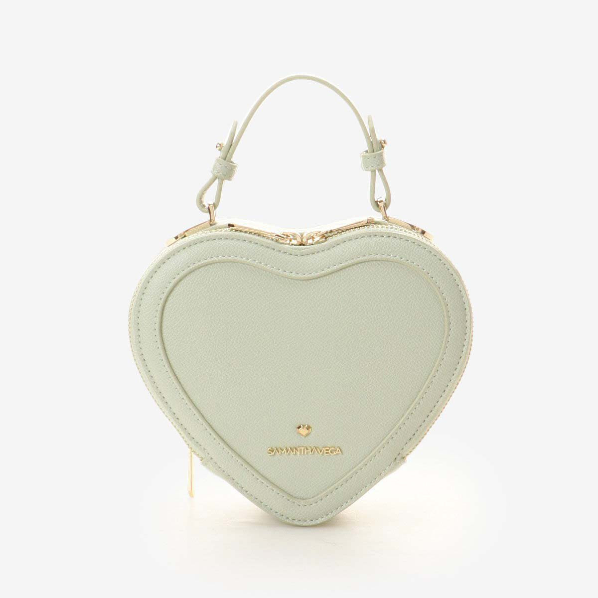 [Pre-order] SAMANTHAVEGA Spring Color 2WAY Heart Shoulder Bag (3 Colors Available) SSG0063