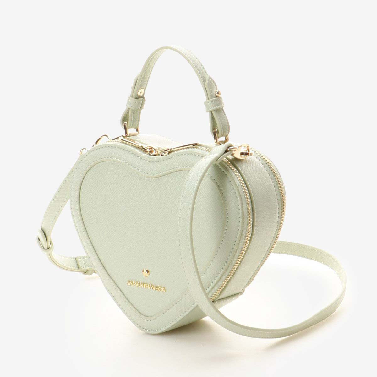 [Pre-order] SAMANTHAVEGA Spring Color 2WAY Heart Shoulder Bag (3 Colors Available) SSG0063