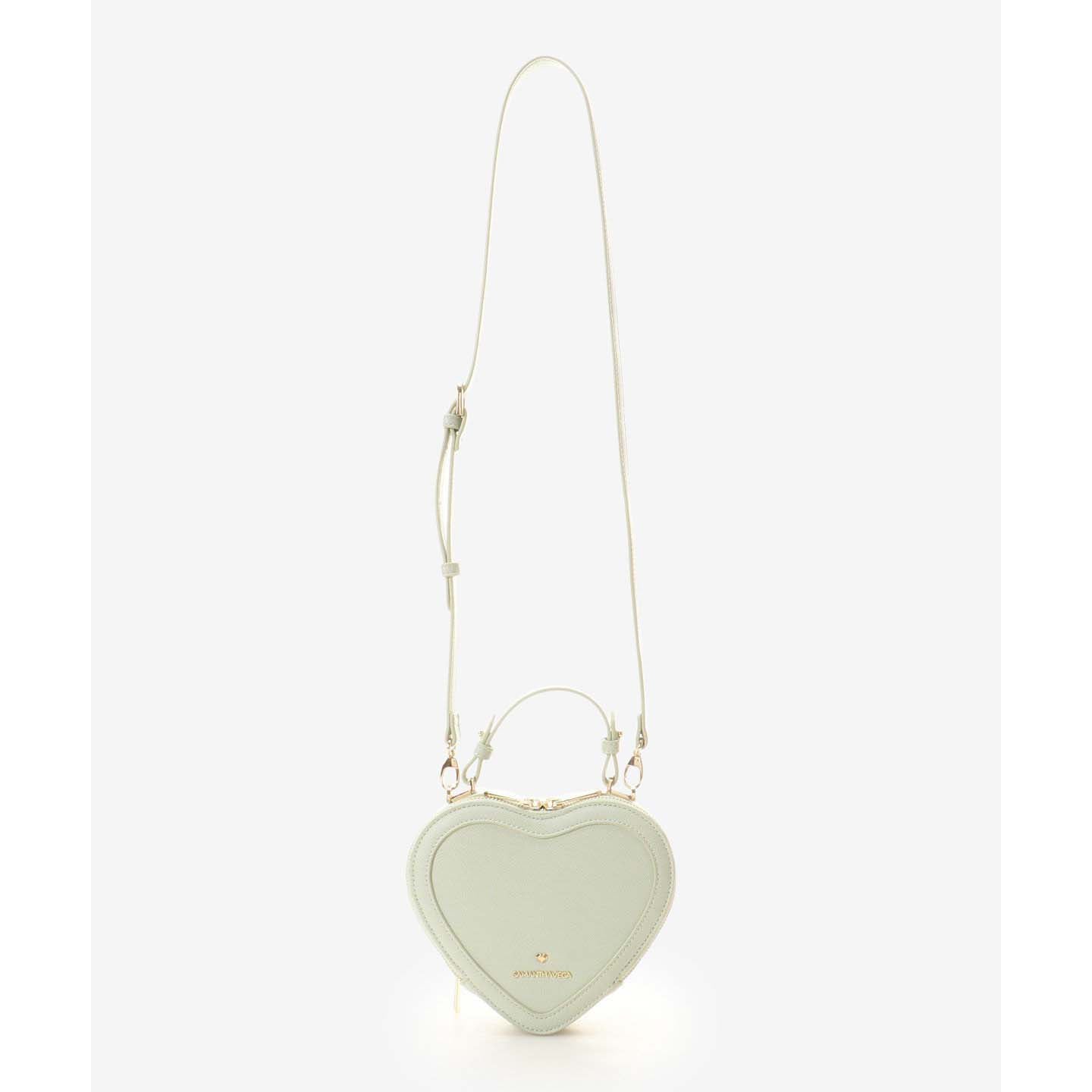 [Pre-order] SAMANTHAVEGA Spring Color 2WAY Heart Shoulder Bag (3 Colors Available) SSG0063