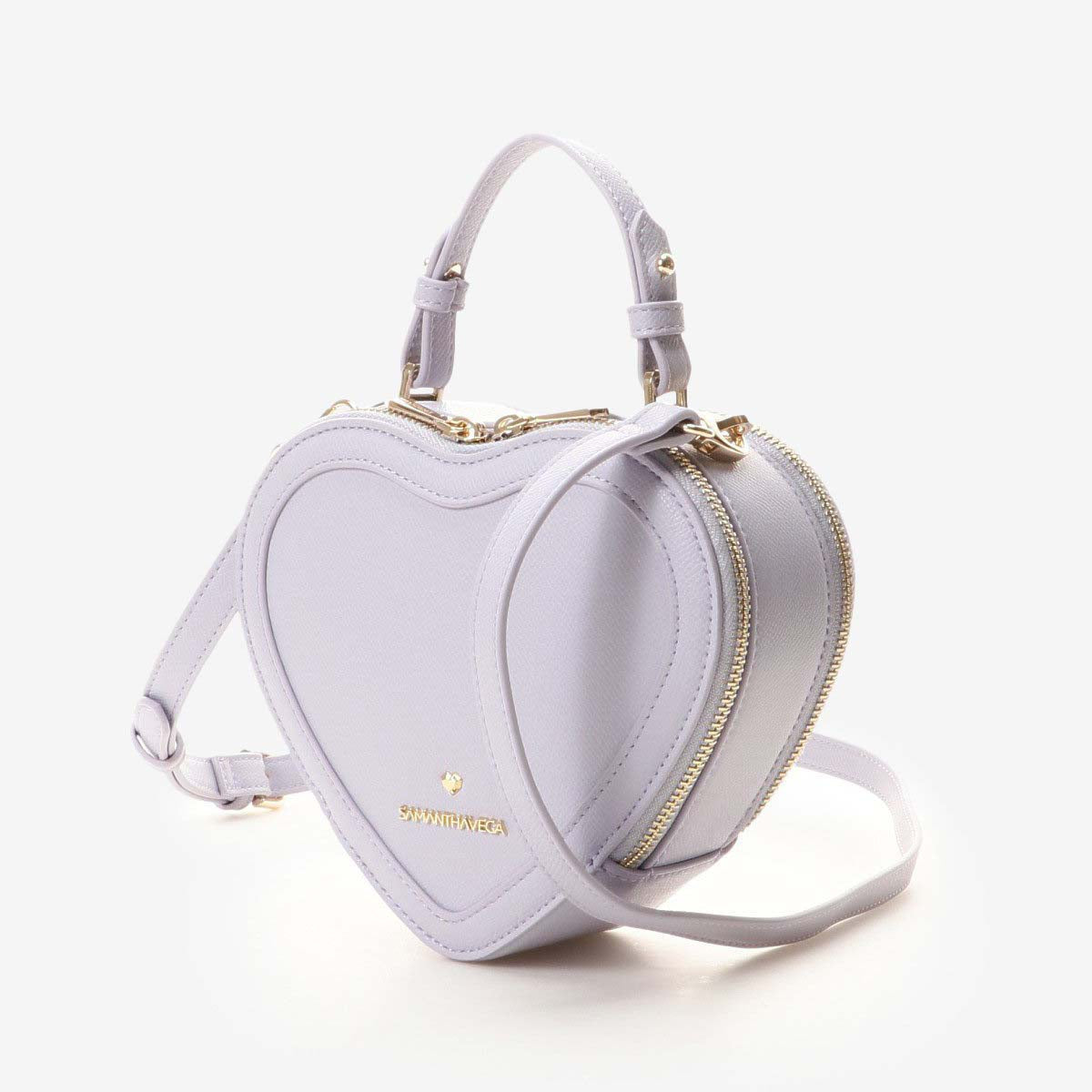 [Pre-order] SAMANTHAVEGA Spring Color 2WAY Heart Shoulder Bag (3 Colors Available) SSG0063