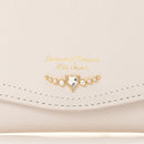 [預訂款] Samantha Thavasa Petit Choice 心心閃石折疊錢包(全4色)  SSG0075