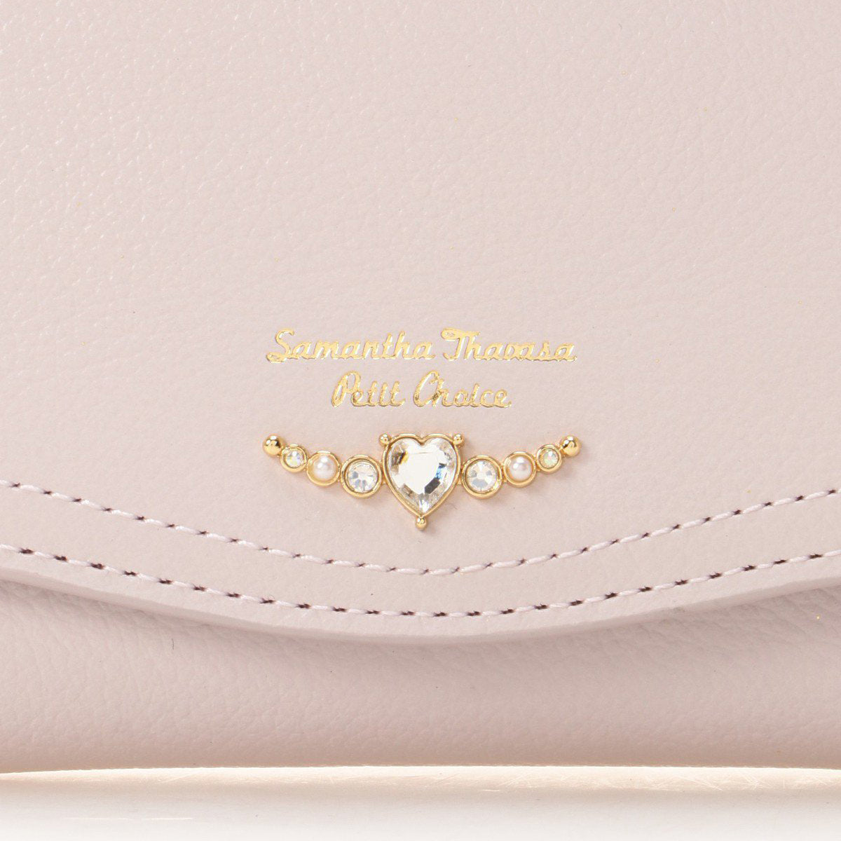 [Pre-order Item] Samantha Thavasa Petit Choice Heart-Shaped Folding Wallet (4 Colors Available) SSG0075