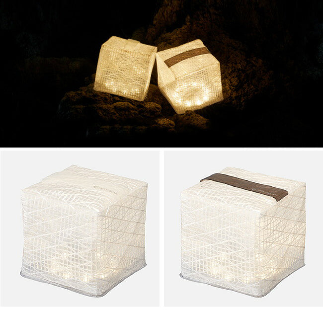 [Pre-order Item] Eco-friendly Product! Solar-Powered Folding Waterproof Camping Light (M Size; 2 Light Colors) SH0065 