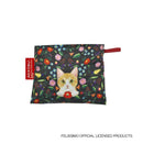 [現貨] [包平郵] 花花X貓咪抽繩手提袋 環保袋 購物袋 置物袋 一體成形折疊收納 SG0010