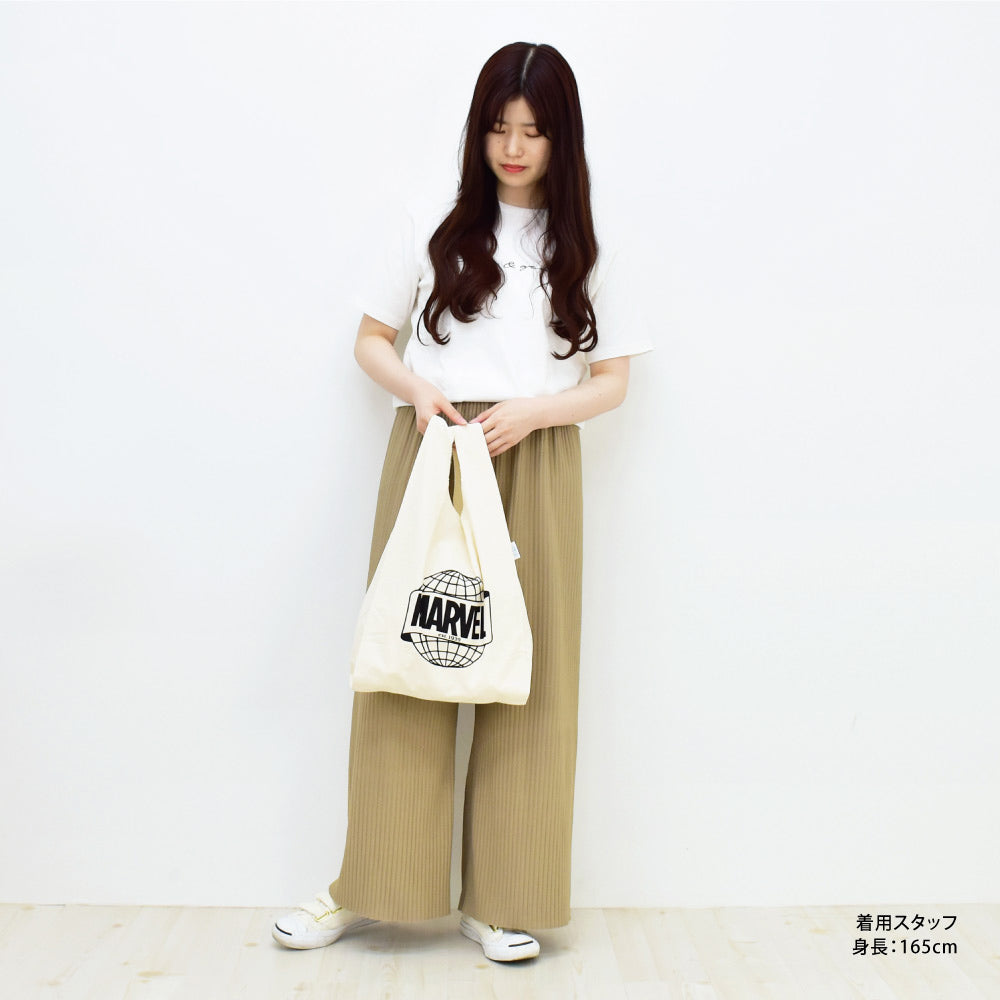 ［現貨] 男女通用 簡約時尚百搭 MARVEL Logo 背心環保袋  SG0019