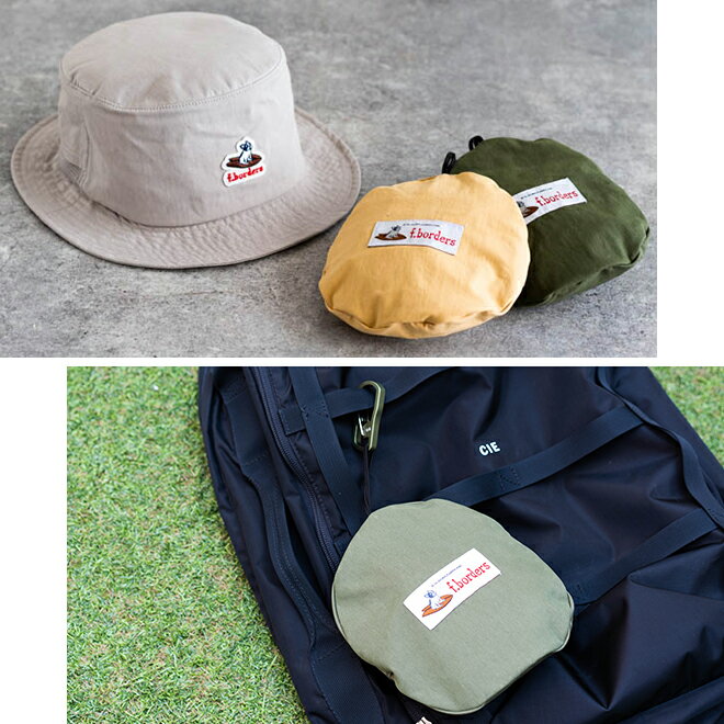 [Pre-order Item] Unisex! Breathable, quick-drying, waterproof, and easy to store. F.borders Special Outdoor Sun Protection Hat/Fisherman's Hat (5 colors available) SC0073