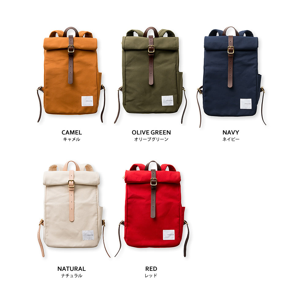 [Pre-order Item] Japanese Handmade Casual Large-Capacity Backpack, Unisex (5 Colors Available) SG0042