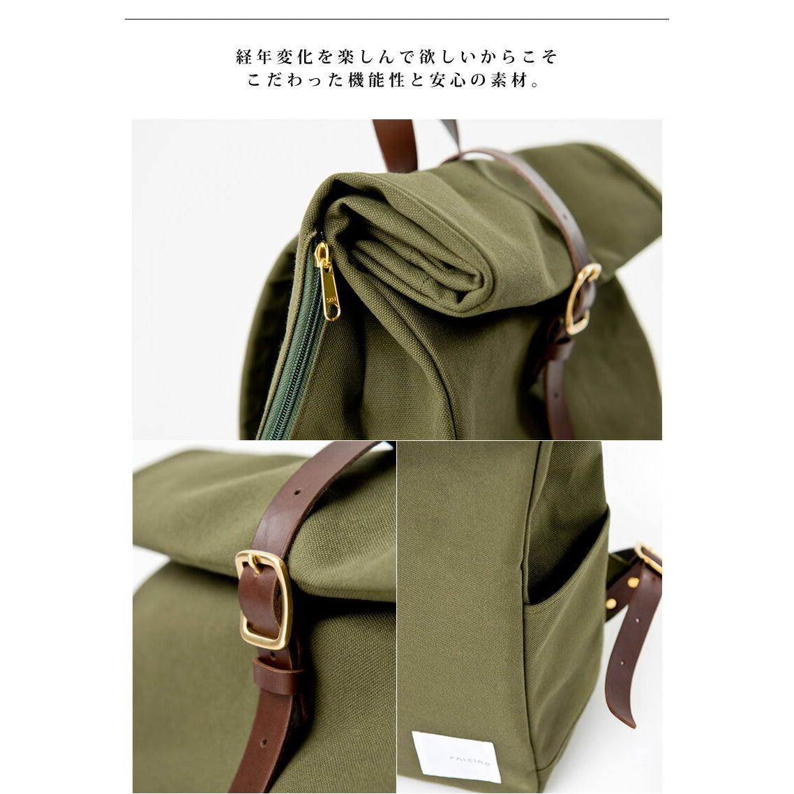 [Pre-order Item] Japanese Handmade Casual Large-Capacity Backpack, Unisex (5 Colors Available) SG0042